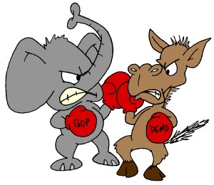REPUBLICAN VS. DEMOCRAT