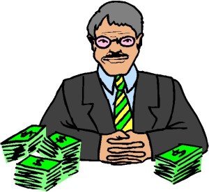 MAN WITH MONEY
