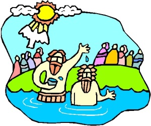 JOHN BAPTIZING JESUS